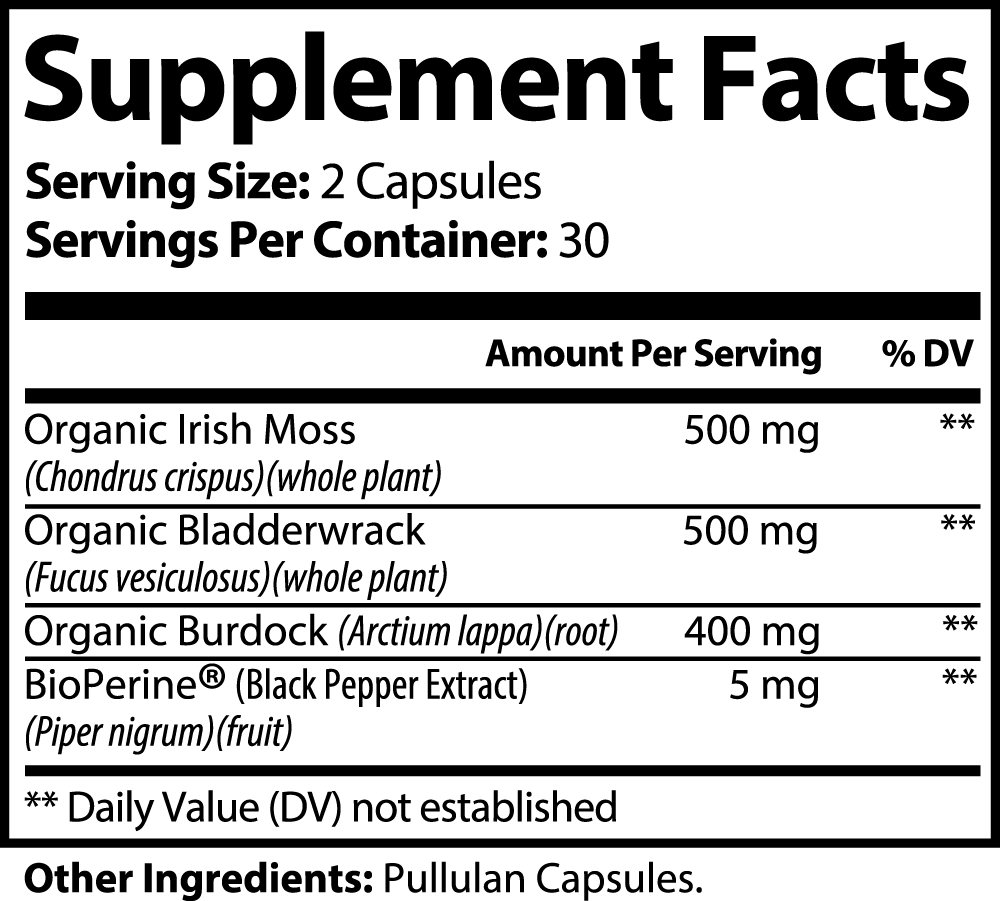 Supreme Sea Moss - Supreme Supplements 